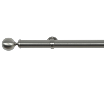 Tringle Boule 31 kit pose mur pour œillets