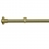 Tringle Dome 25 kit pose mur pour &oelig;illets Houl&egrave;s Laiton Mat T5039-24