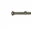 Tringle Dome 25 kit pose mur pour &oelig;illets Houl&egrave;s Laiton Patiné T5039-38