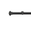Tringle Dome 31 kit pose mur pour &oelig;illets Houl&egrave;s Nickel Noir T5053-34