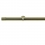 Tringle Focus 25 kit pose mur pour &oelig;illets Houl&egrave;s Laiton Poli T5040-1217