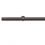 Tringle Focus 25 kit pose mur pour &oelig;illets Houl&egrave;s Or Rose Brossé T5040-3017