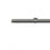 Tringle Focus 25 kit pose mur pour &oelig;illets Houl&egrave;s Acier Brossé T5040-3117