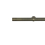 Tringle Focus 31 kit pose mur pour &oelig;illets Houl&egrave;s Laiton Patiné T5054-3817