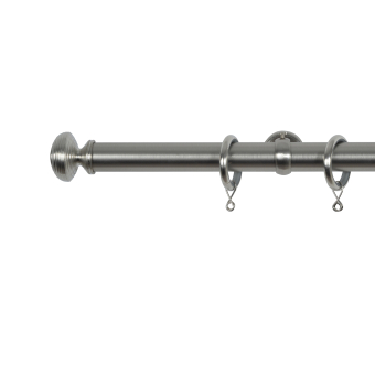 Tringle Regency 31 kit pose mur avec anneaux