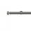 Tringle Regency 25 kit pose mur pour &oelig;illets Houl&egrave;s Acier Brossé T5041-31