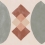 Papeles pintados panor&aacute;mico CheckMatte e Les Dominotiers Terracotta DOM701