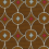 Tela Quatrefoil Rubelli Brown 30510-1