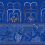 Papeles pintados panor&aacute;mico Fresque Olympe Maison Martin Morel Blue MMM-103-FOB