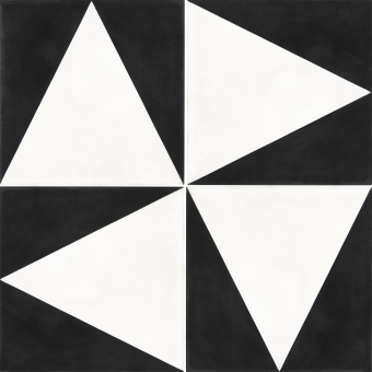 Baldosa hidráulica Triangle
