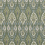 Tela Ikat Bokhara linoen GP & J Baker Emerald BP10939.2