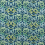 Terciopelo Serpenti Harlequin Onsen/Emerald/Azul HQN3121139