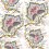 Papel pintado rosa Naissance Etoffe.com x Papier Fran&ccedil;ais Blanc BNF 3001 M1 001 ET52
