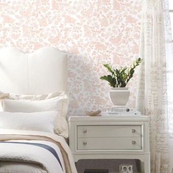 Papel pintado adhésif Botanical Bunnies