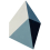 Baldosa hidr&aacute;ulica Splinoter Popham design Glacier P1-002-CW1