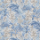 Tela Trumpet Flowers Cotton GP & J Baker Blue BP10976/2