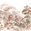 Papeles pintados panor&aacute;mico lino Ovidio Coordonn&eacute; Autumn A00307L