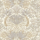 Papel pintado Chardon Casamance Blanc/doré 75733160