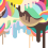 Papeles pintados panor&aacute;mico Dripping Ice Cream Rebel Walls Original R14521