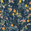 Papel pintado adh&eacute;sif Citrus Grove Rifle Paper Co. Navy PSW1481RL
