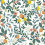 Papel pintado adh&eacute;sif Citrus Grove Rifle Paper Co. White PSW1479RL