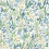 Papel pintado adh&eacute;sif Lea Rifle Paper Co. Indigo PSW1468RL