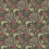 Papel pintado Morris Seaweed Morris and Co Ebony/Poppy DCMW216851