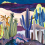 Papeles pintados panor&aacute;mico Lanzarote Garden Christian Lacroix Indigo PCL7046/01