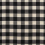 Tela Horsehair Check Maharam Black/Bone 465980-002