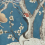 Papeles pintados panor&aacute;mico V&A Kyoto Blossom 1838 Prussian Blue 31117401
