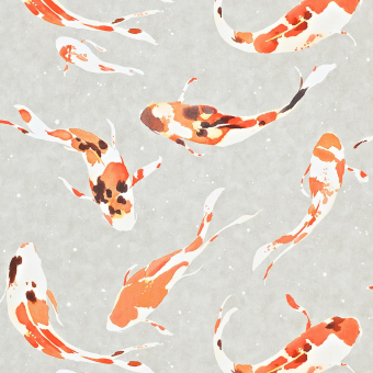 Papel pintado Koi