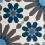 Baldosa hidr&aacute;ulica Fiora Carodeco Gris/Bleu 7471-2