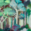 Papeles pintados panor&aacute;mico Banyan Arte Deep Forest 11531