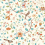Papel pintado Aril's Garden Sanderson Teal/Russet DABW217235