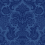 Papel pintado Petrouchka Cole and Son Hyacinth Bleu 108/3011