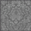 Papel pintado Stravinsky Cole and Son Metallic Silver on Metallic Graphic 108/4018
