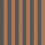 Papel pintado Regatta Stripe Cole and Son Spice & Black 110/3017