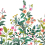 Papeles pintados panor&aacute;mico Peacock Rifle Paper Co. White RP7397M