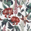 Papel pintado Jardin Rojo Coordonn&eacute; Cisne A00606