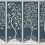 Papeles pintados panor&aacute;mico Stampa Tres Tintas Barcelona Azul Oscuro M4514-2