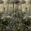 Papeles pintados panor&aacute;mico Relente Tres Tintas Barcelona Verde M4508-2