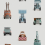 Papel pintado Work Vehicles Light Grey Studio Ditte Light Grey work_vehicles_light_grey