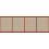 Frise Cannage Les Dominotiers Northern Bricks DOM1104