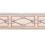 Ribetes brod&eacute; 75 mm Zelda Losange Houl&egrave;s Daisy 32030-9400