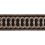 Ribetes brod&eacute; 75 mm Zelda Anneau Houl&egrave;s Ebène 32029-9990