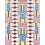Alfombras Guitar par Elena Salmistraro Illulian Pink guitar-gold100-A