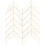 Mosaico Chevron Charme Edimax Biancospino 46NA68