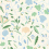 Tela Adrienne Claire de Qu&eacute;netain Bleu tissu adrienne-bleu