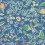 Tela Emmanuelle Claire de Qu&eacute;netain Indigo tissu emmanuelle