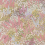 Tela Grande Fleur linoen Union Cole and Son Peach & Blush F121/1003